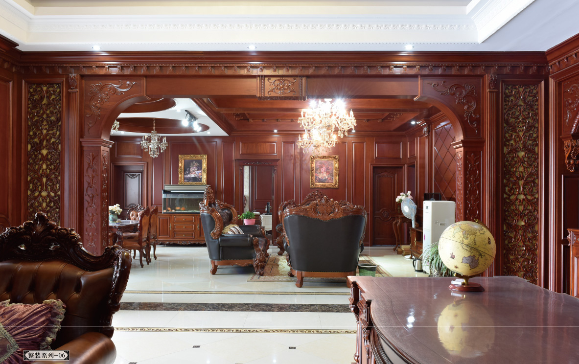 原木护墙板系列