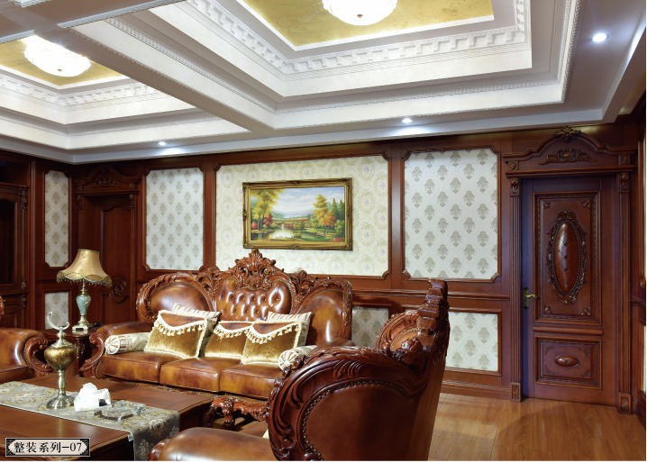 原木护墙板系列