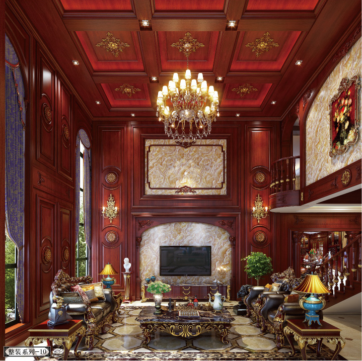 原木护墙板系列