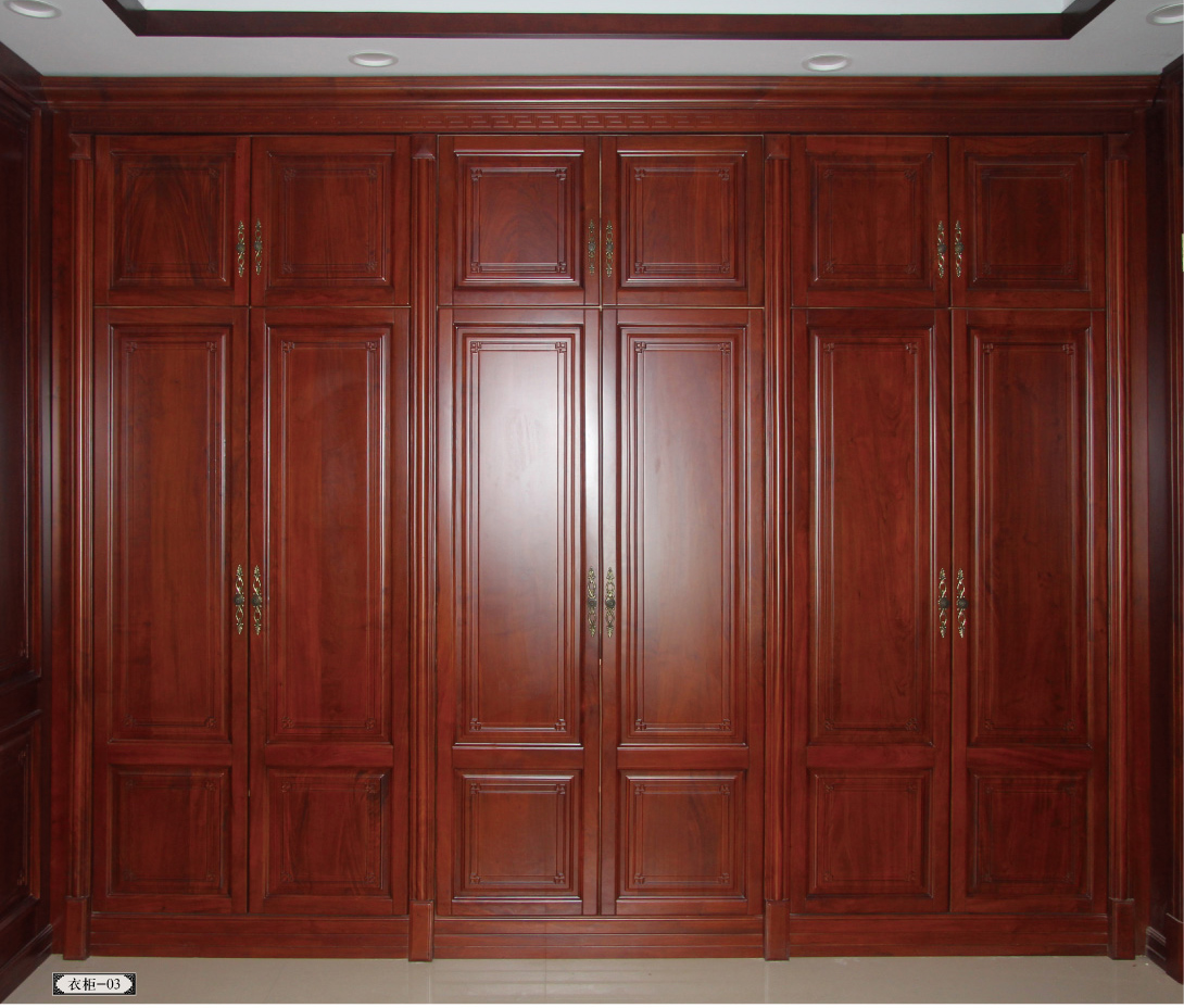 原木衣柜系列
