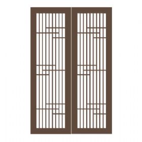 原木门系列MZX-605