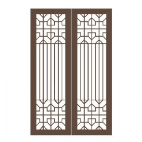 原木门系列MZX-606