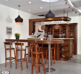 原木酒柜系列酒柜-02