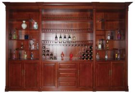 原木酒柜系列酒柜-05