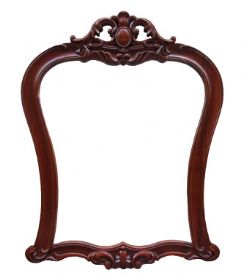 原木卫浴柜系列卫浴镜框-02