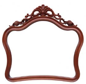 原木卫浴柜系列卫浴镜框-04