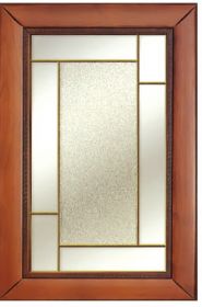 整体橱柜系列钢条玻璃门-06