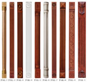 原木配件系列罗马柱